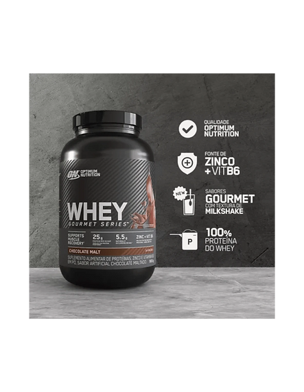 Optimum Nutrition Whey Gourmet 1.98 lb — Chocolate Malt