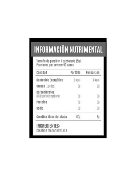 Birdman Creatina Monohidratada 450 g