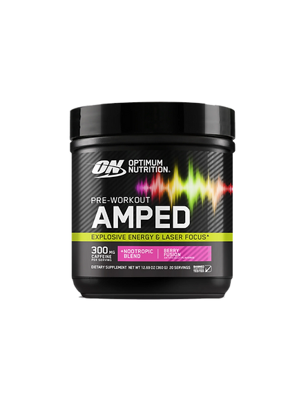 Optimum Nutrition Amped Pre-Workout 20 Serv