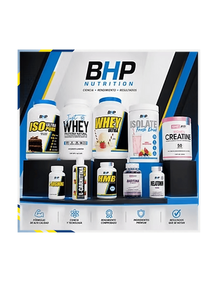 BHP Creatina Monohidratada 1 kg — 200 Serv