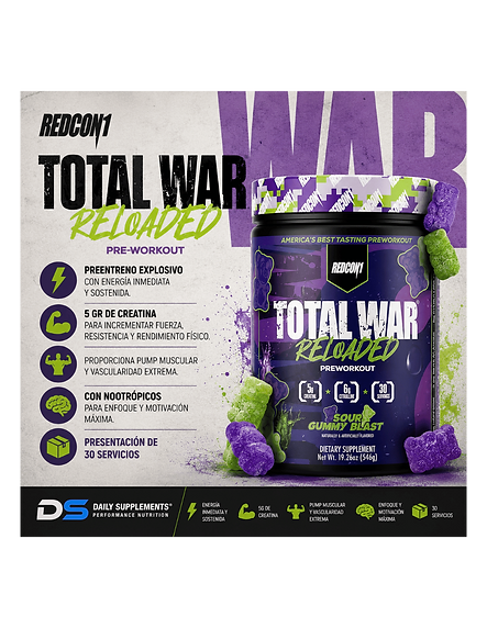 Redcon1 Total War Reloaded 30 Serv | Pre-Entreno
