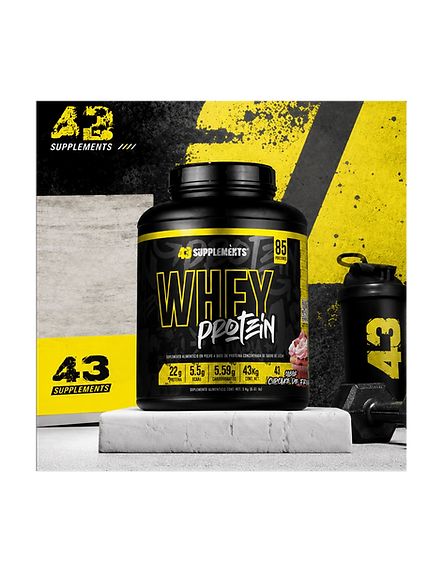 43 Premium Whey 3 kg — Fresa