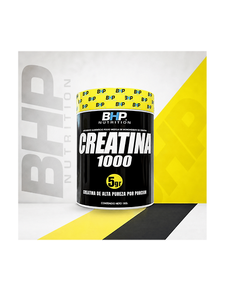 BHP Creatina Monohidratada 1 kg — 200 Serv