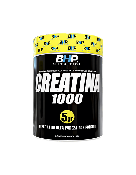 BHP Creatina Monohidratada 1 kg — 200 Serv